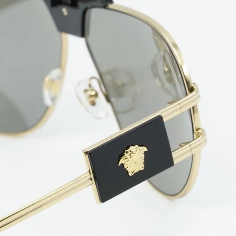 MENS VERSACE GOLD MIRROR SUNGLASSES